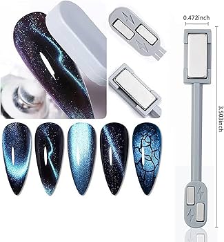 Cat Eye Magnet - Double Headed 3DLine Strip Effect Cat Eye Magnet
