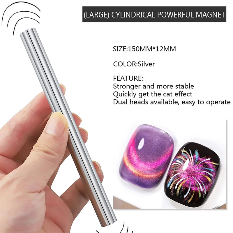 Cat Eye Magnet - Double-Ended Cylindrical Magnet