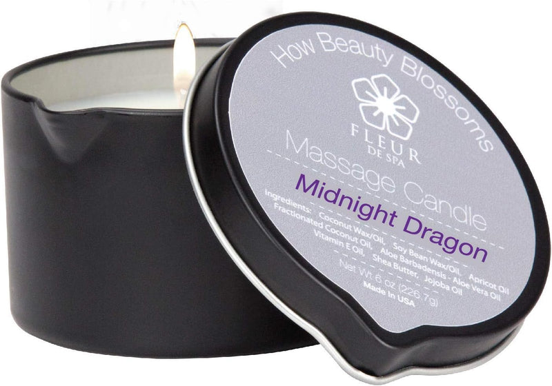 Massage Oil Candle - Midnight Dragon