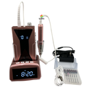 Rechargeable Portable Brushless Nail Drill 45K with Clock Charging Dock - Rose Gold