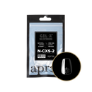 Apres Gel-X Natural Coffin Extra Short Refill (50pcs) - Global Beauty Supply, LLC
