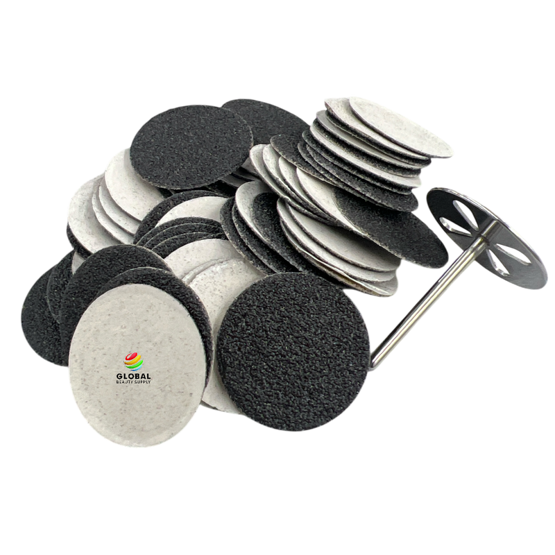 Sandpaper Discs & Stainless Steel  Mandrel Disc Bit 3/32