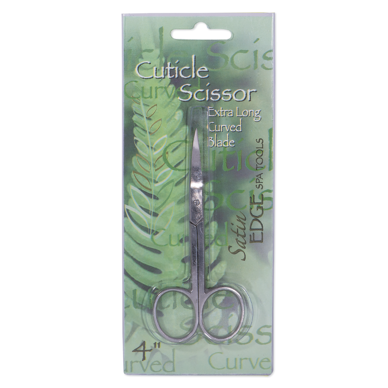 Cuticle Scissor Extra Long Curved Blade 4.5"