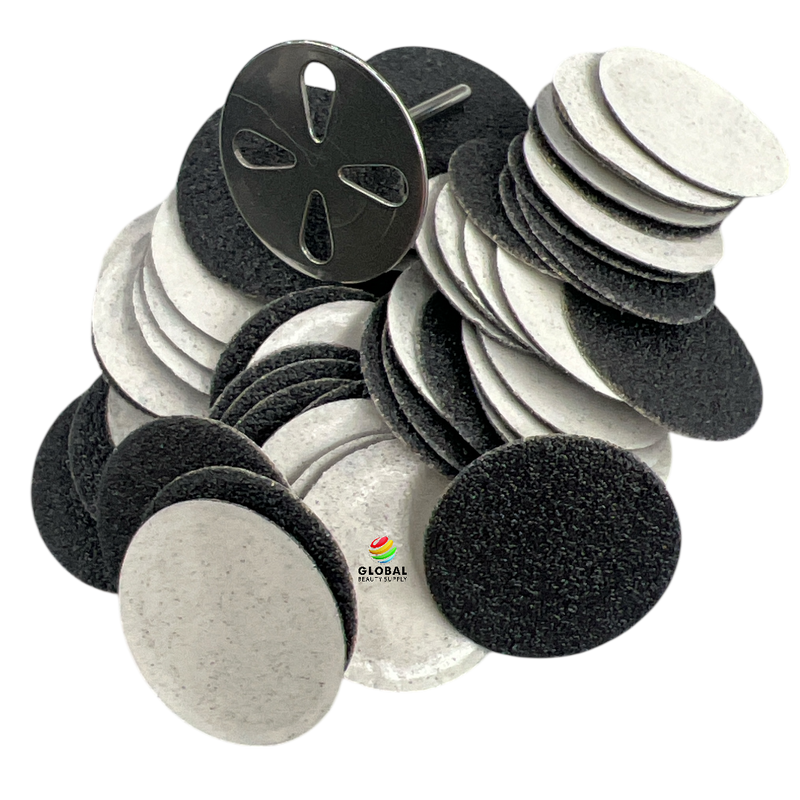 Sandpaper Discs & Stainless Steel  Mandrel Disc Bit 3/32