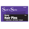 Soft'n Style - Heavy Hair Pins 3" Jumbo Black 1Ib #P85-BK