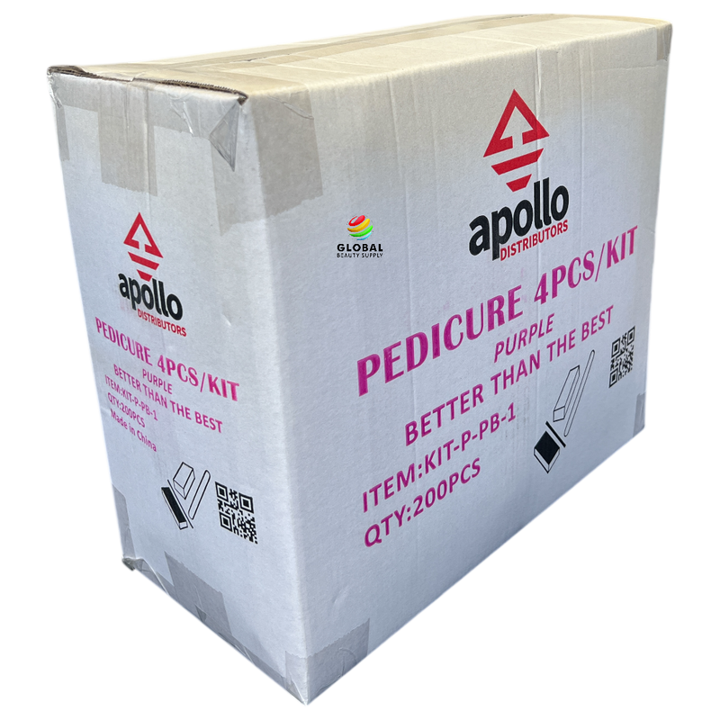 Apollo Disposable Pedicure Kit 4-pc (85542302876)