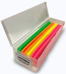 Krest - 441 Cleopatra X-Fine Rattail "Neon Mix" Dozen