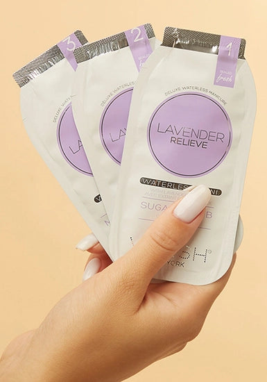 Voesh - Mani in a Box Waterless 3 Step "Lavender Relieve" .35oz