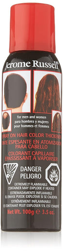 Jerome Russell - Spray Thickener "Black", 3.5oz