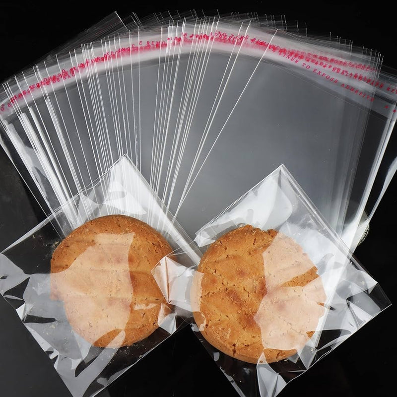 Cellophane Bags 1000 Pack — Clear Self-Sealing Resealable 4” X 6” (1000 Bags)