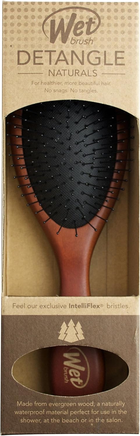 Wet Brush Pro - Detangle Natural Brush "Medium Wood"