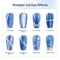 Cat Eye Magnet - 5 in 1 Magnet Black