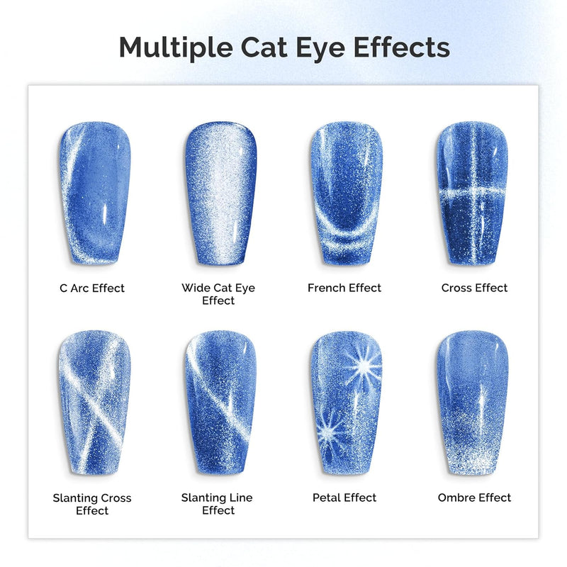 Cat Eye Magnet - 5 in 1 Magnet Black