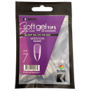 Kupa EnrichRX Soft Gel Tips Round Medium - Size 7 50ct