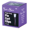 Soft'n Style - Single Prong Pin Curl Clips 80PCs #592