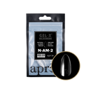Apres Gel-X Natural Almond Medium Refill (50pcs) - Size 2