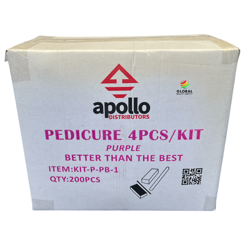 Apollo Disposable Pedicure Kit 4-pc (85542302876)