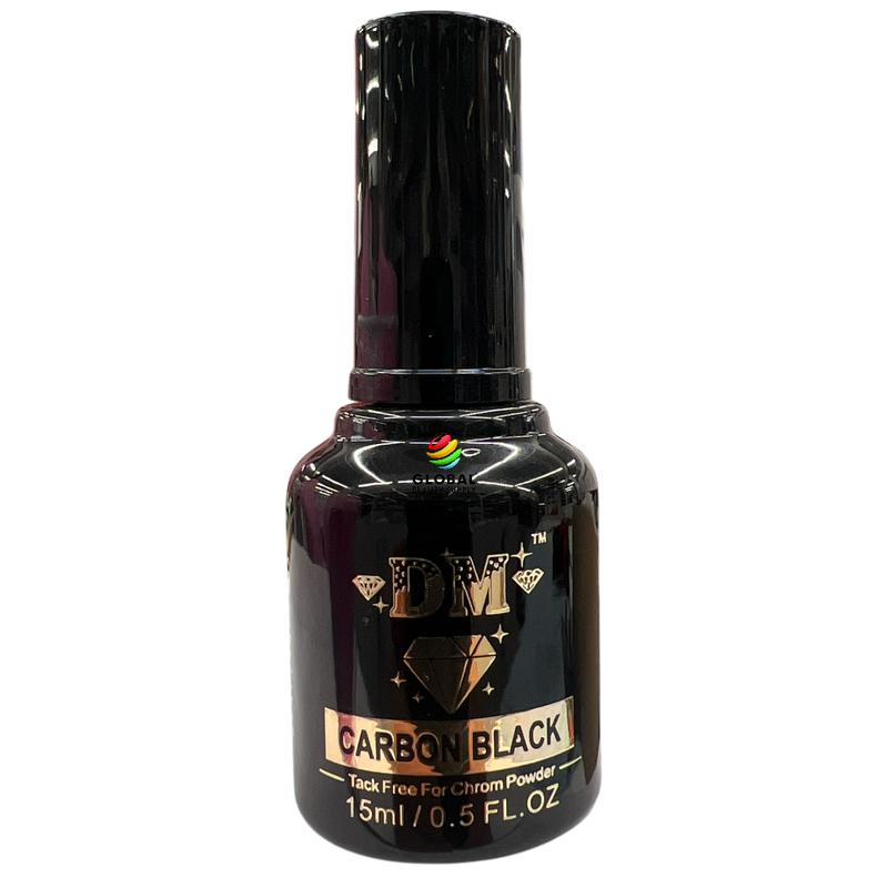 DM Gel Polish - Carbon Black 15mL .5 fl oz