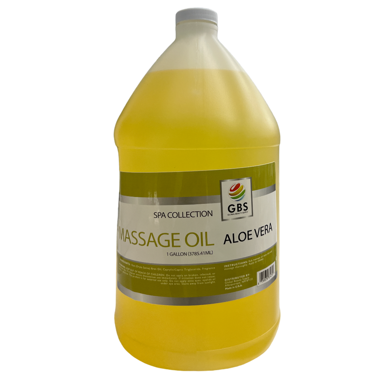 GBS Massage Oil with Aloe Vera Gallon