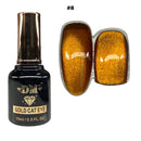 DM Gel Polish - Cat Eye Gold -