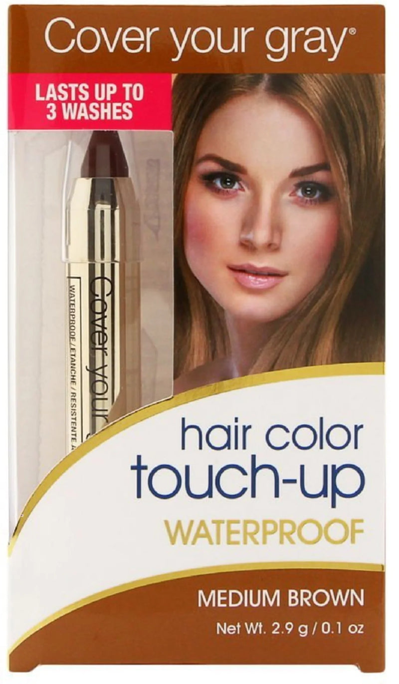 Cover Your Gray - Hair Color Touch Up Waterproof Pencil "Medium Brown"