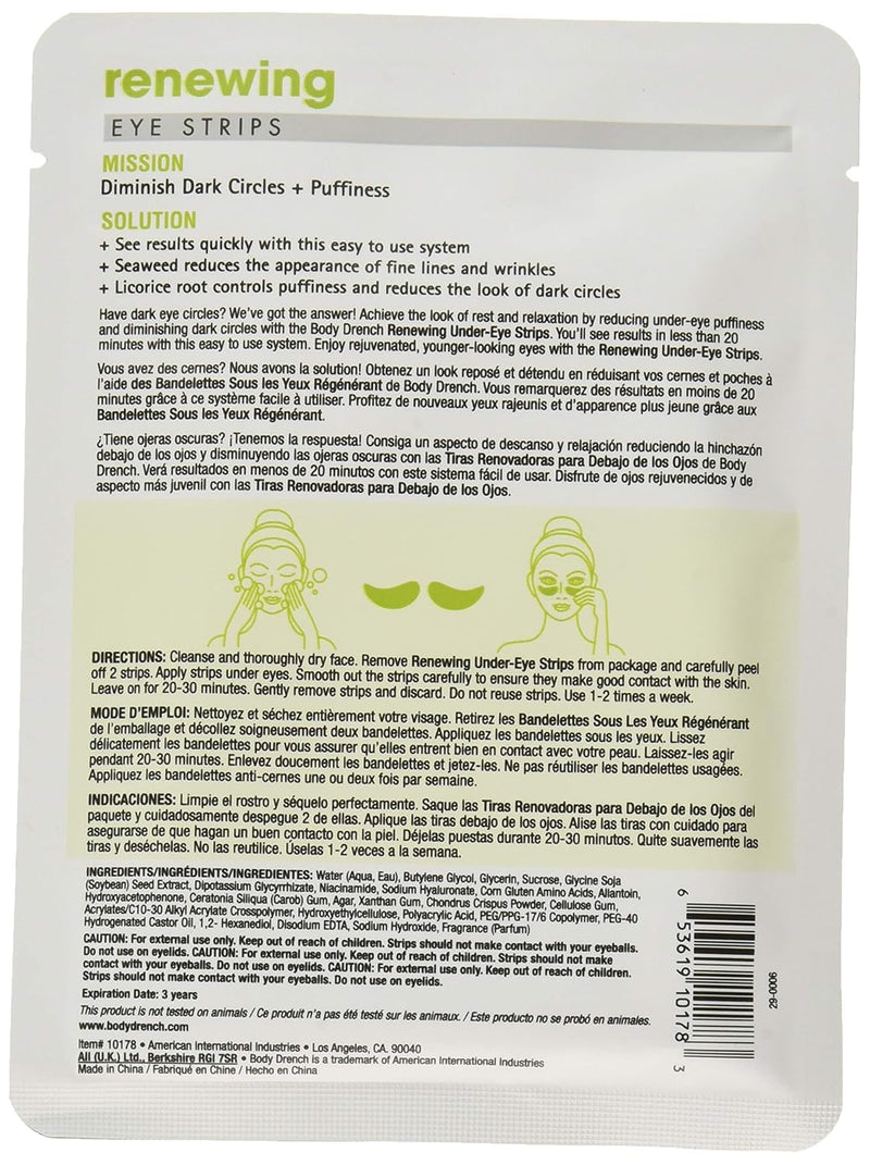 Body Drench - Eye Strips Renewing