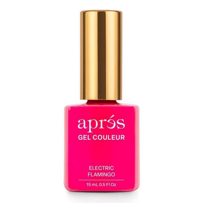 Apres - HEMA/TPO Free Gel Couleur .5 oz - Electric Flamingo 264