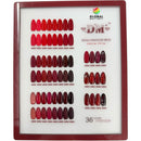 DM Gel Polish - Hollywood Red Collection Complete Set #01- #36 with Display HEMA/TPO FREE