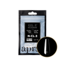 Apres Gel-X Natural Coffin Long Refill (50pcs) - Size 3