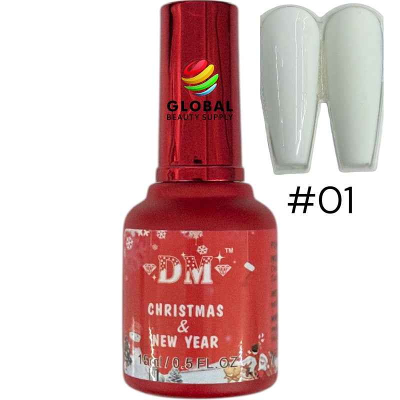 DM Gel Polish - Merry Christmas Collection Complete Set #01- #18 with Display HEMA/TPO FREE