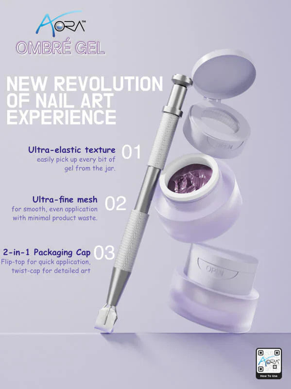 Aora Ombre Gel Kit - 24 Colors