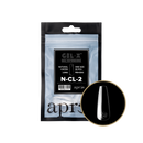Apres Gel-X Natural Coffin Long Refill (50pcs) - Size 2