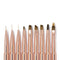YN - Young Nails 9pc Art Brush Kit with Case