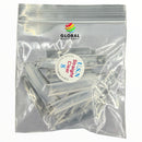 USN Nail Tips - Straight Clear 50ct/bag - CLEAR