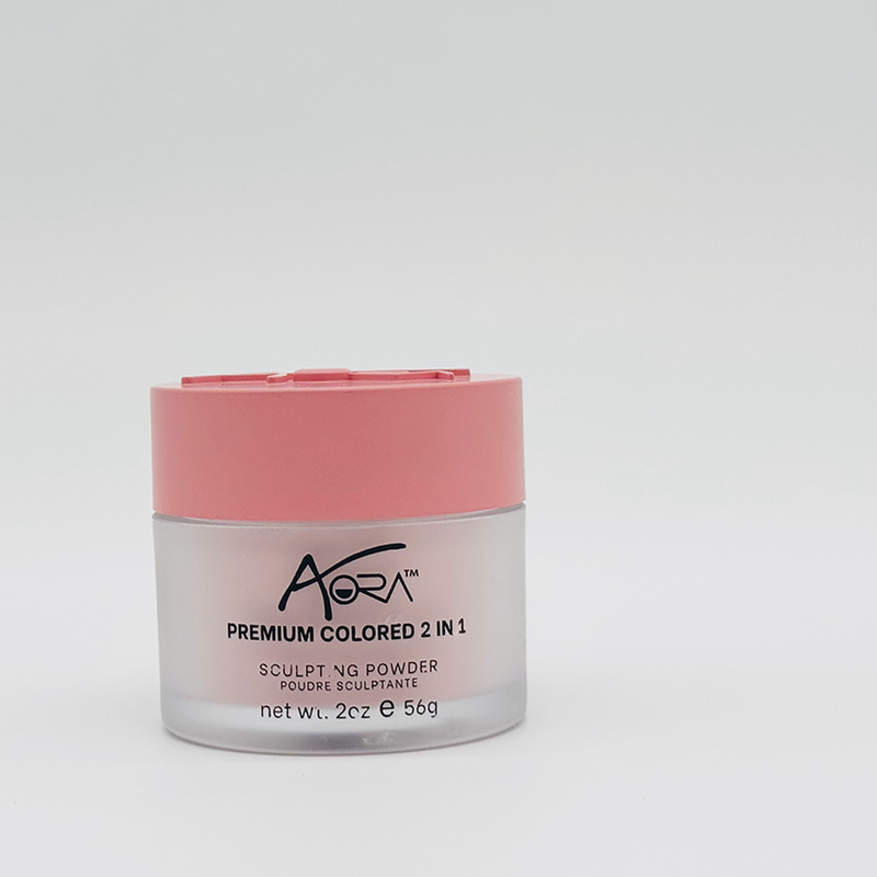 Aora Premium Colored 2 in 1 Acrylic/Dip Powder 2 oz - Pinka Doodle
