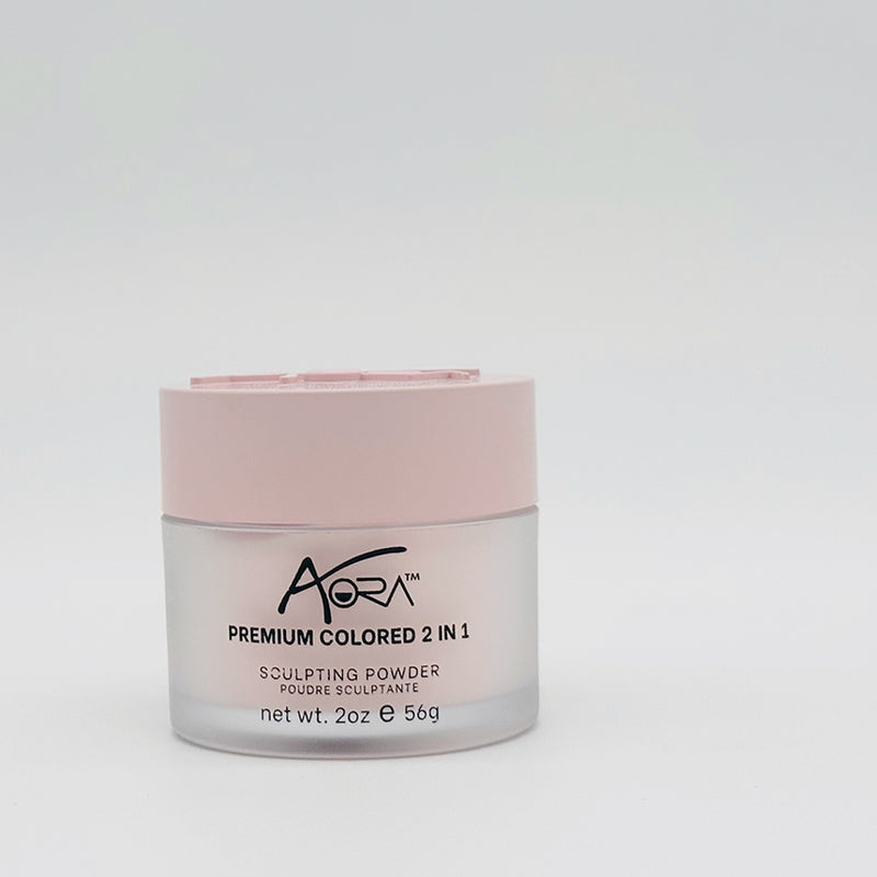 Aora Premium Colored 2 in 1 Acrylic/Dip Powder 2 oz - Baby's Breath