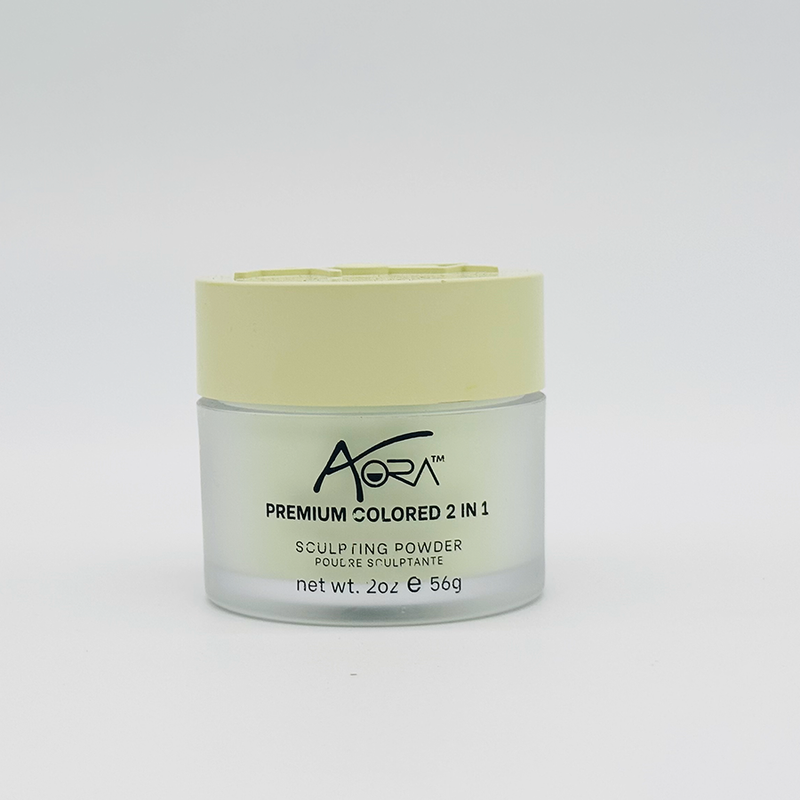 Aora Premium Colored 2 in 1 Acrylic/Dip Powder 2 oz - Milky Hint