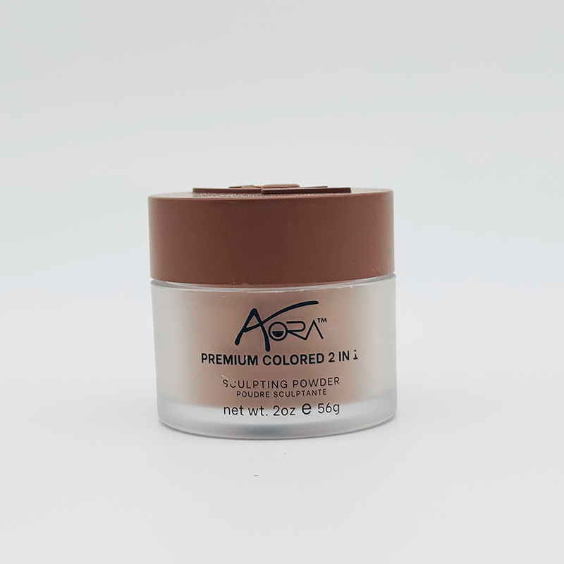 Aora Premium Colored 2 in 1 Acrylic/Dip Powder 2 oz - Choco Kitty