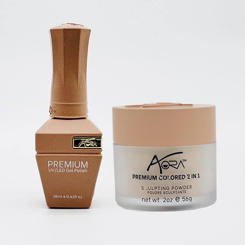 Aora Premium Colored Gel + 2 in 1 Acrylic/Dip Powder 2 oz - Fuggs
