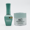 Aora Premium Colored Gel + 2 in 1 Acrylic/Dip Powder 2 oz - Gray Skies