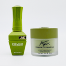Aora Premium Colored Gel + 2 in 1 Acrylic/Dip Powder 2 oz - Pete Moss