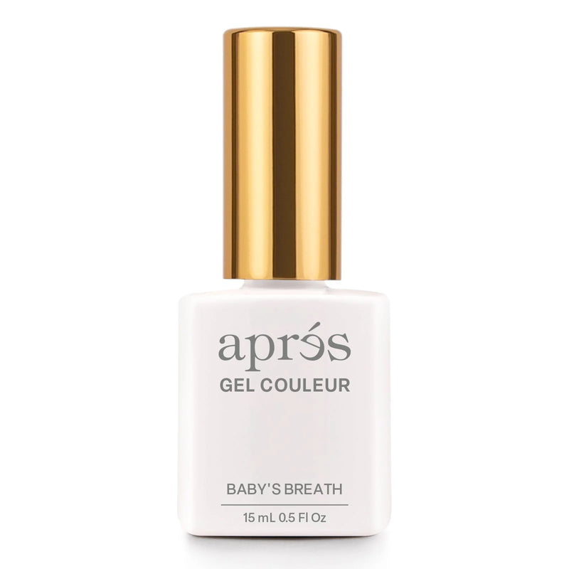 Apres - HEMA/TPO Free Gel Couleur .5 oz - Baby’s Breath N01
