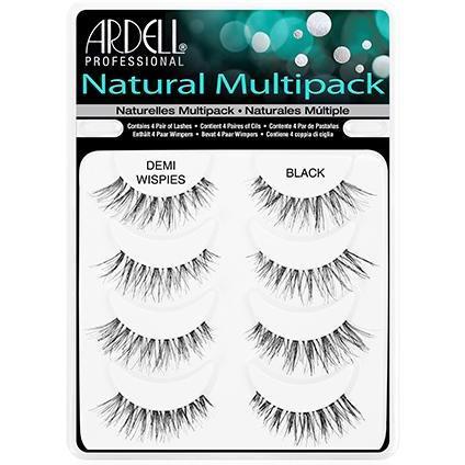 Ardell Natural Multipack Demi Wispies Black 4Pairs