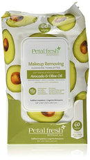 Petal Fresh - Avocado Makeup Remover Wipes 60PCs