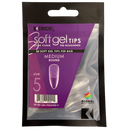 Kupa EnrichRX Soft Gel Tips Round Medium - Size 5 50ct