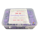 GBS Sanding Bands - 180 Grit Purple Sanding Bands 100pcs Fine 180