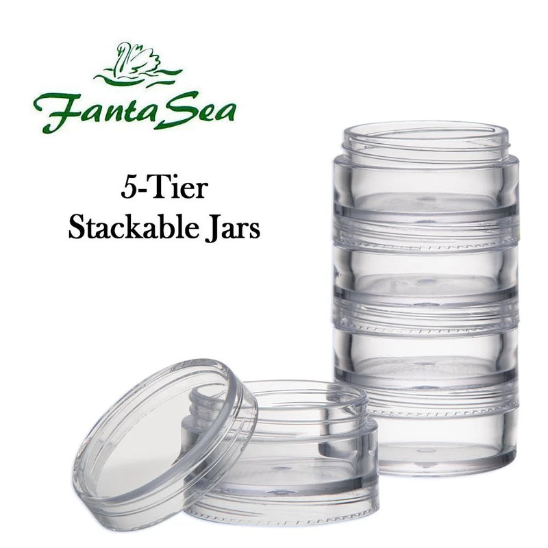 Fantasea Empty 5 Tier Stackable Jar 3mL FSC398