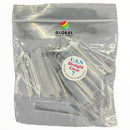 USN Nail Tips - Straight Clear 50ct/bag - CLEAR