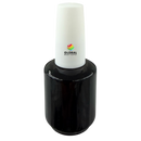 Empty Black Bottle with Cap & Brush