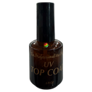 Empty Printed UV Top Coat Bottle with Cap & Brush - Global Beauty Supply, LLC